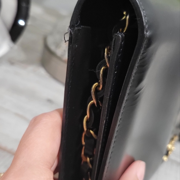 Chanel smooth leather single flap shoulder bag - Picture 3 of 8